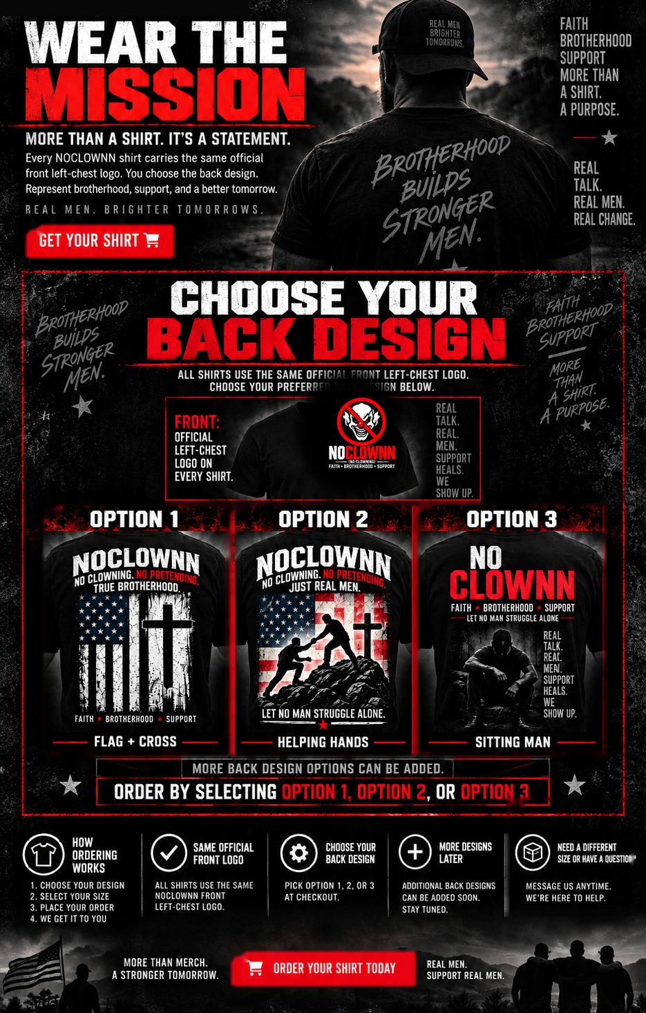 NOCLOWNN Merch